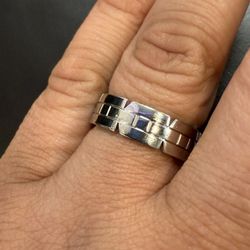 Cartier Ring 18k White Gold 