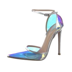 GIANVITO ROSSI PVC D'Orsay Pumps High Heels Size: 6 | IT 36