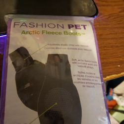 Fashion Pet Artic Fleece Boots Size Medium 