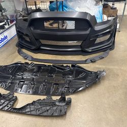 10-14 Ford Mustang GT500 to S550 GT500 Style Front Bumper Cover Conversion