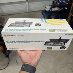 FULL SCREEN REARVIEW MIRROR DVR