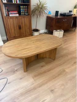 Oval Coffee Table