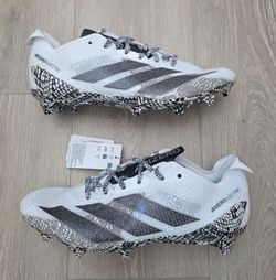 Adizero Electric II Exotic Speed Football Cleats IE8867 Mens Size 10 NWT MSRP $140
