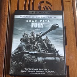 Fury - 4K + Blu Ray
