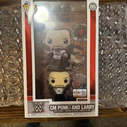 Funko Pop! 05 WWE Covers CM Punk and Larry Grail Limited Edition 750 pcs IN HAND