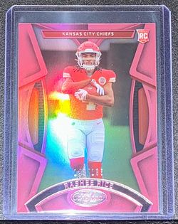 2023 Panini Certified Rashee Rice Rookie Mirror Pink #143/199