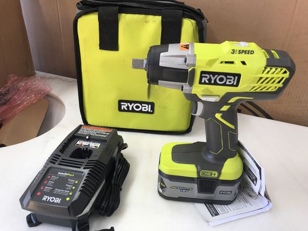 Ryobi Impact Wrench 1 2 Kit For In Bakersfield Ca Offerup Ryobi Impact Wrench 1 2 Kit