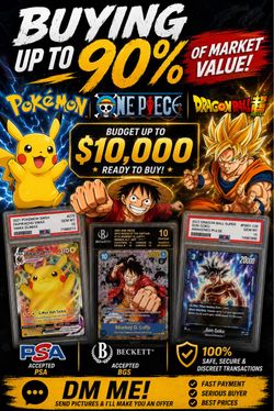 Buying one piece Pokemon dragon ball