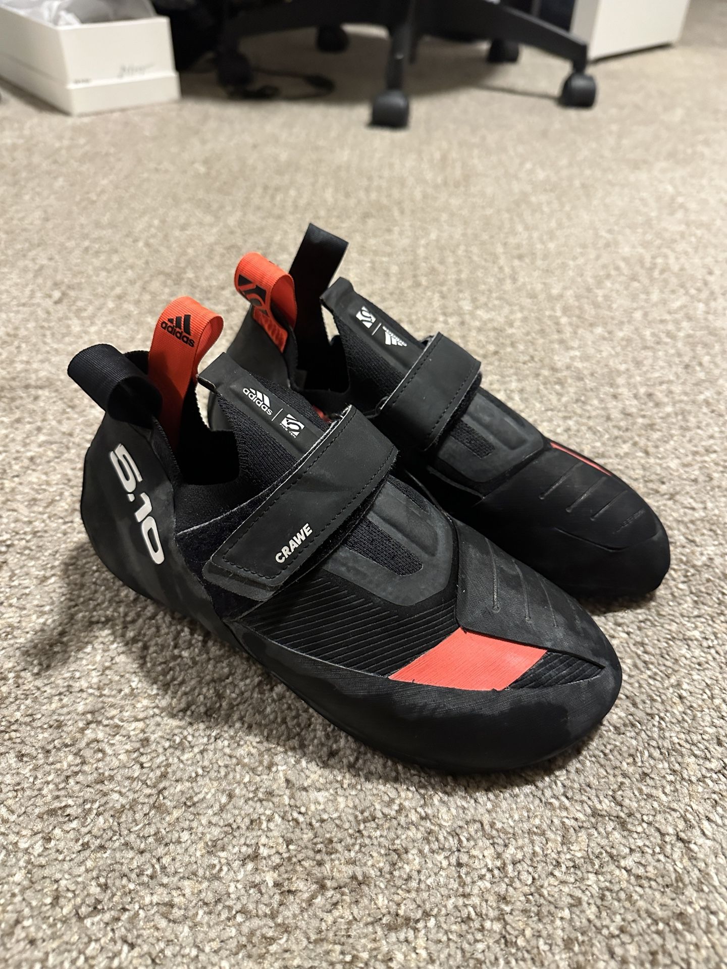 Adidas Five Ten Crawe Climbing Shoes Size US Men 8.5 EU 42