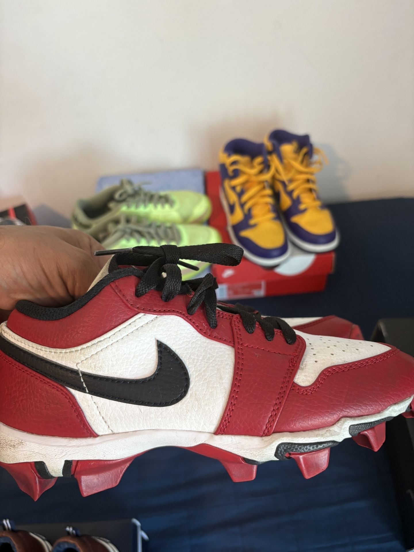 Nike Air Jordan Kids Cleats Size 4y $40 Or Best Offer 