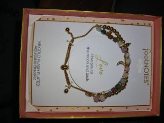 Fourteen carat gold flash plated