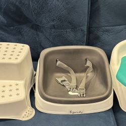 Summer potty, ingenuity booster seat & stool