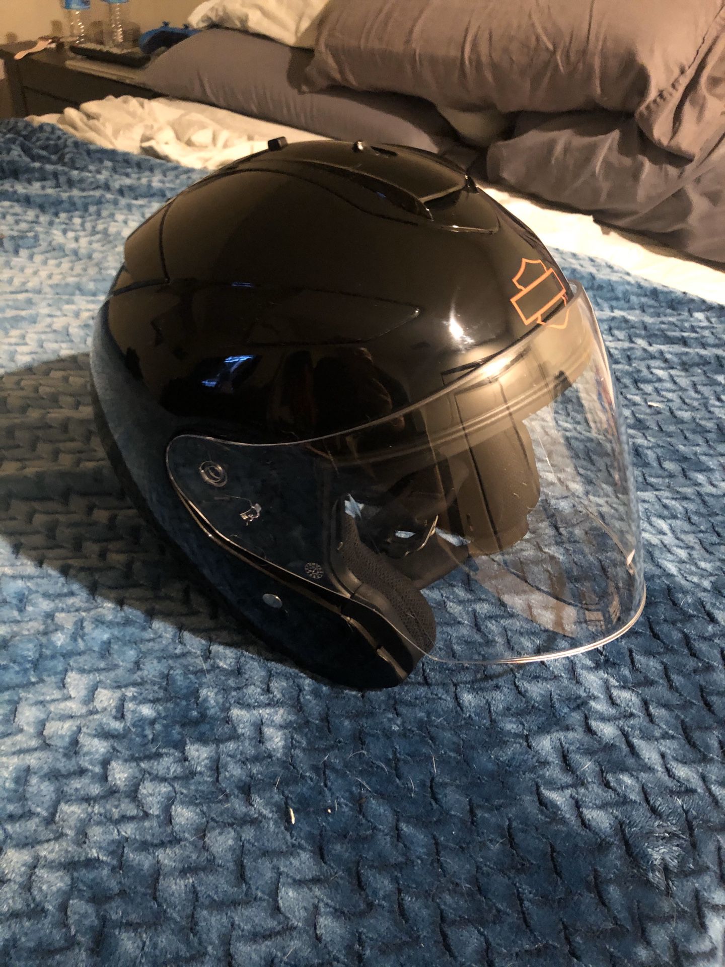 Motorcycle helmet large