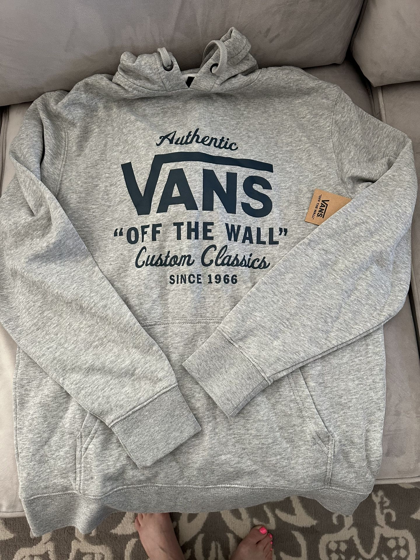 NWT New Vans Hoodie sweatshirt Size small
