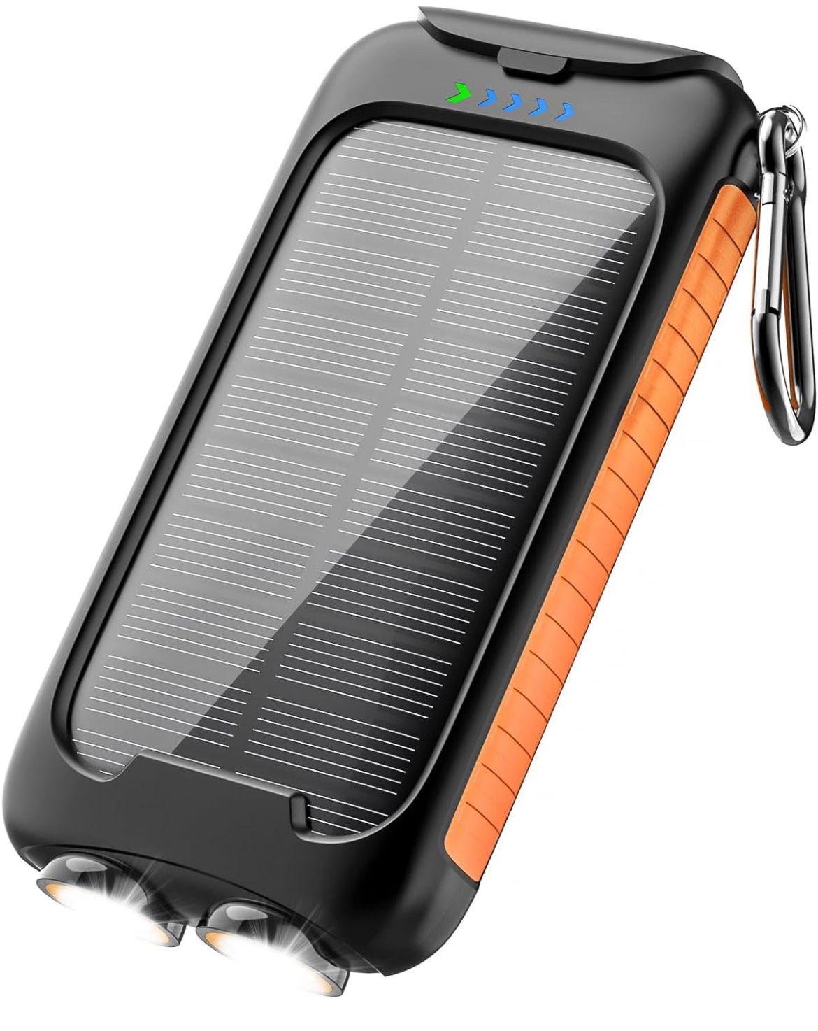 New in box 𝟮𝟬𝟮𝟰𝙐𝙥𝙜𝙧𝙖𝙙𝙚 Solar Power Bank,38800mAh Outdoor Portable,Waterproof,External Battery Pack 5V/3.1A Fast Charger Type C Ports with L