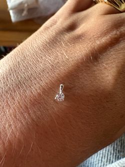 .1 Carat Lab Grown Diamond Pendant