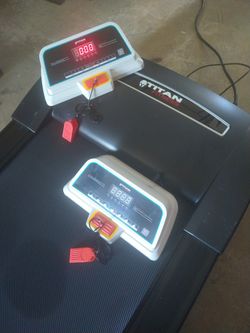 Titan fitness under desk treadmill sale