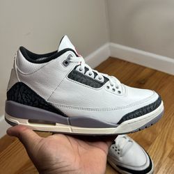 Air Jordan 3 Retro “Cement Grey” CT8532 106 Size 8.5M NO BOX