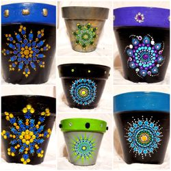 Beautiful custom flower pots