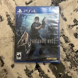 PS4 Resident Evil 4 Brand New