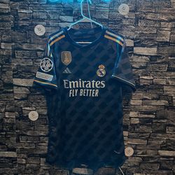 23/24 Real Madrid Away UCL Match Jersey (Bellingham #5)