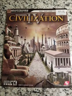 SID MEIER'S CIVILIZATION 4 BRADYGAMES Official Strategy Guide(2005) for PC