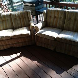 Two Love Seat Couches 