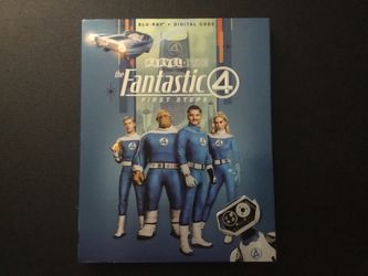 The Fantastic Four First Steps Blu Ray + Digital 