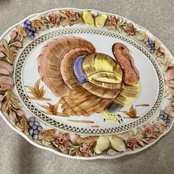 Turkey Platter Thanksgiving Table