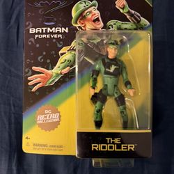 Batman Forever DC Retro Collection  RIDDLER figure Jim Carrey from movie