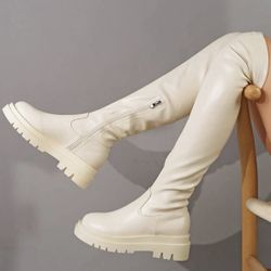 Over The Knee Women Boots Size 6.5  (euro 37)