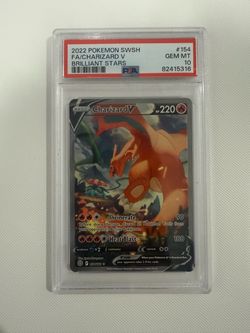 Brilliant Stars SIR Charizard PSA 10