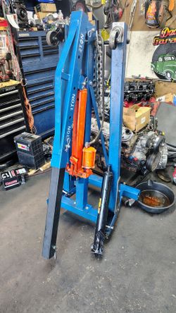 Engine Hoist, Hydraulic or Pneumatic, air.
