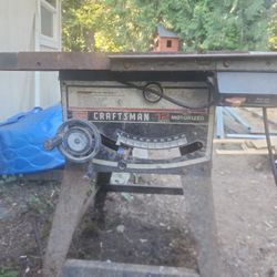Craftsman  Sears 12" Table Saw 