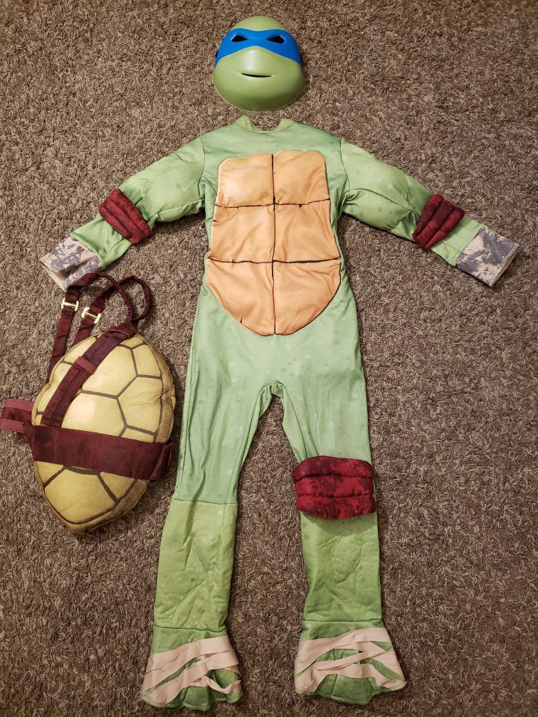 Teenage Mutant Ninja Turtle Leonardo Costume, Boys Size 4-6 