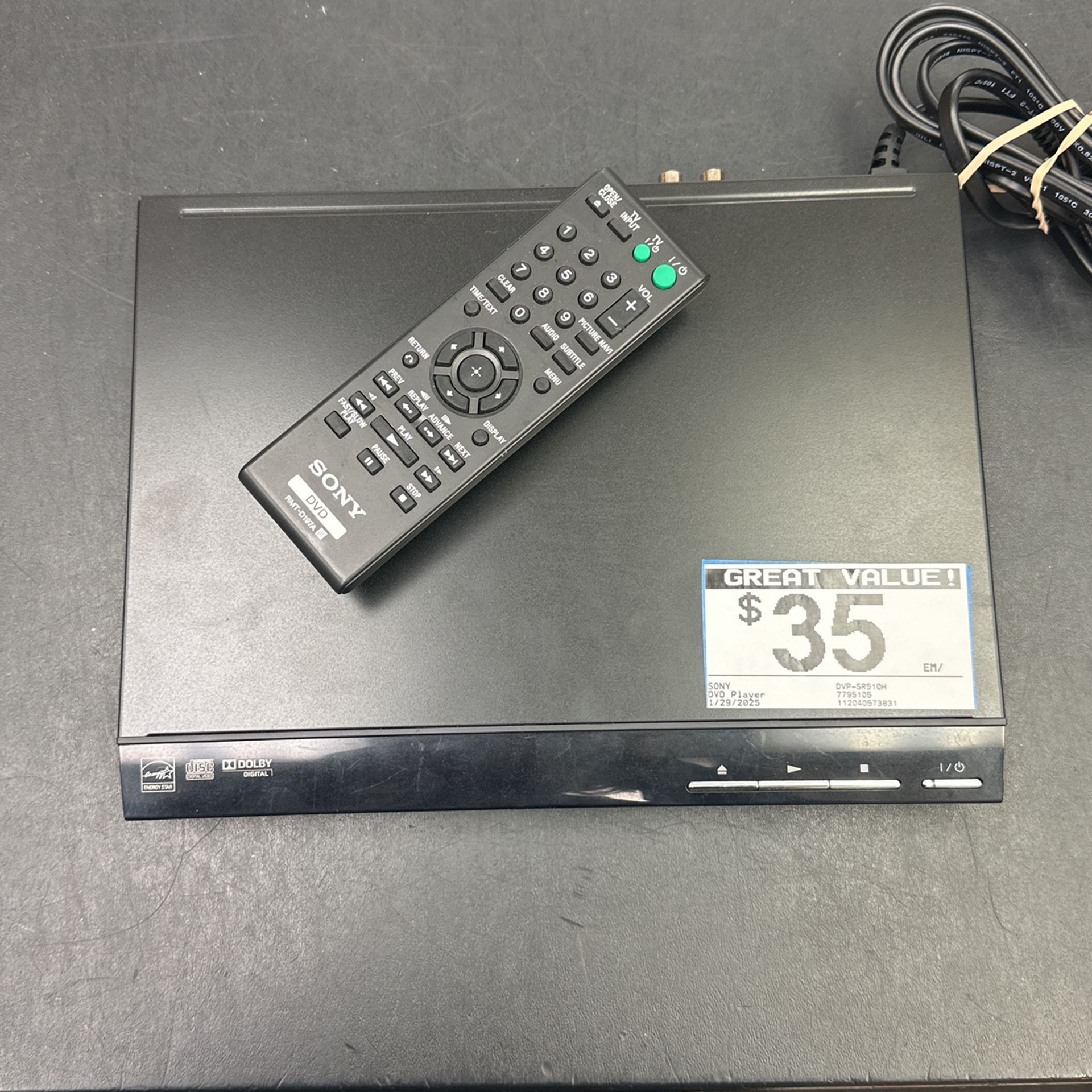 Sony DVD Player