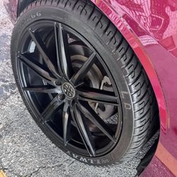 22” Blaque Diamond Bd9 Wheels 