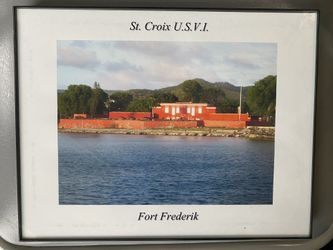 Framed Photo Of Ft. Frederik