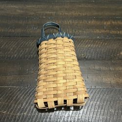 Handmade Wood Hanging Basket