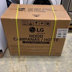 Box Range Hood LG Stainless Steel 30”