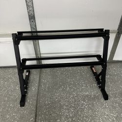 Dumbell  Rack  With 2 Tier ( New Condition ) 