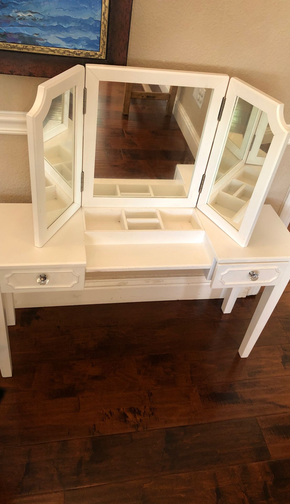 Pottery Barn Kids vanity desk