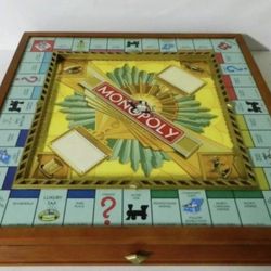Monopoly Premier Art Wood