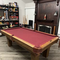 OlHausen Pool Table + Cue set