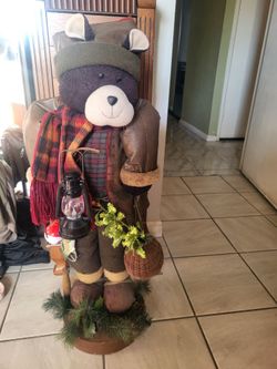 Brown Christmas bear