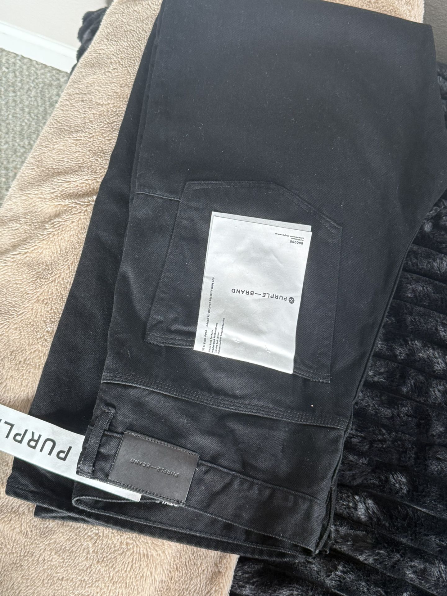 Purple Jeans (Black)