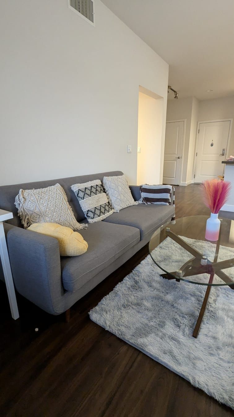 Living Space - Allie Gray Sofa