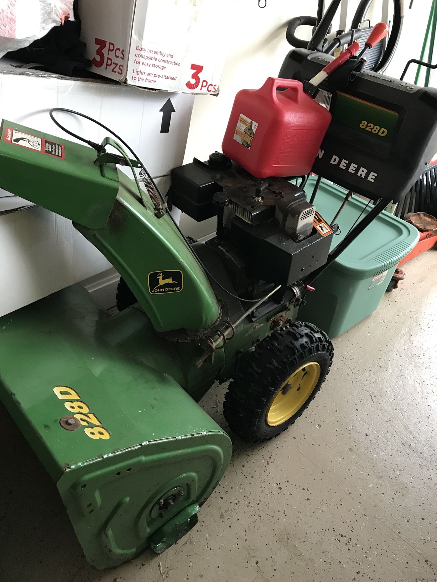 John Deere snowblower for Sale in Sterling Heights, MI - OfferUp