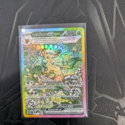 Leafeon SIR Prismatic Evolution Pokemon 
