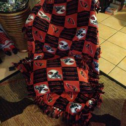 Cardinals Fleece Blanket With Pillow